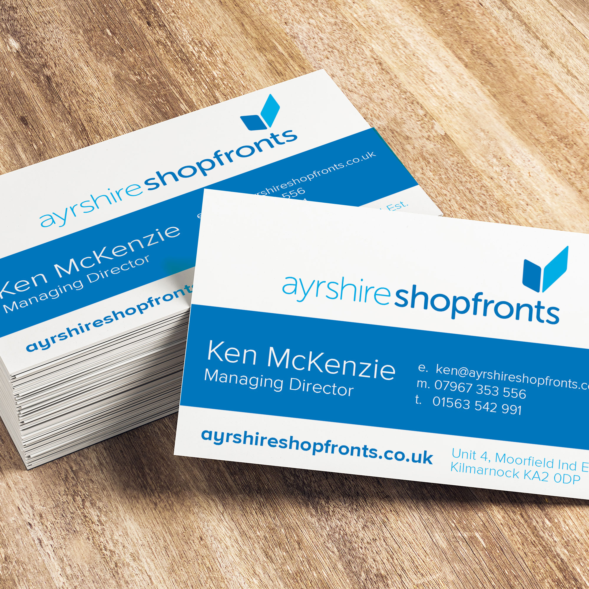 Business Card Design Ayrshire