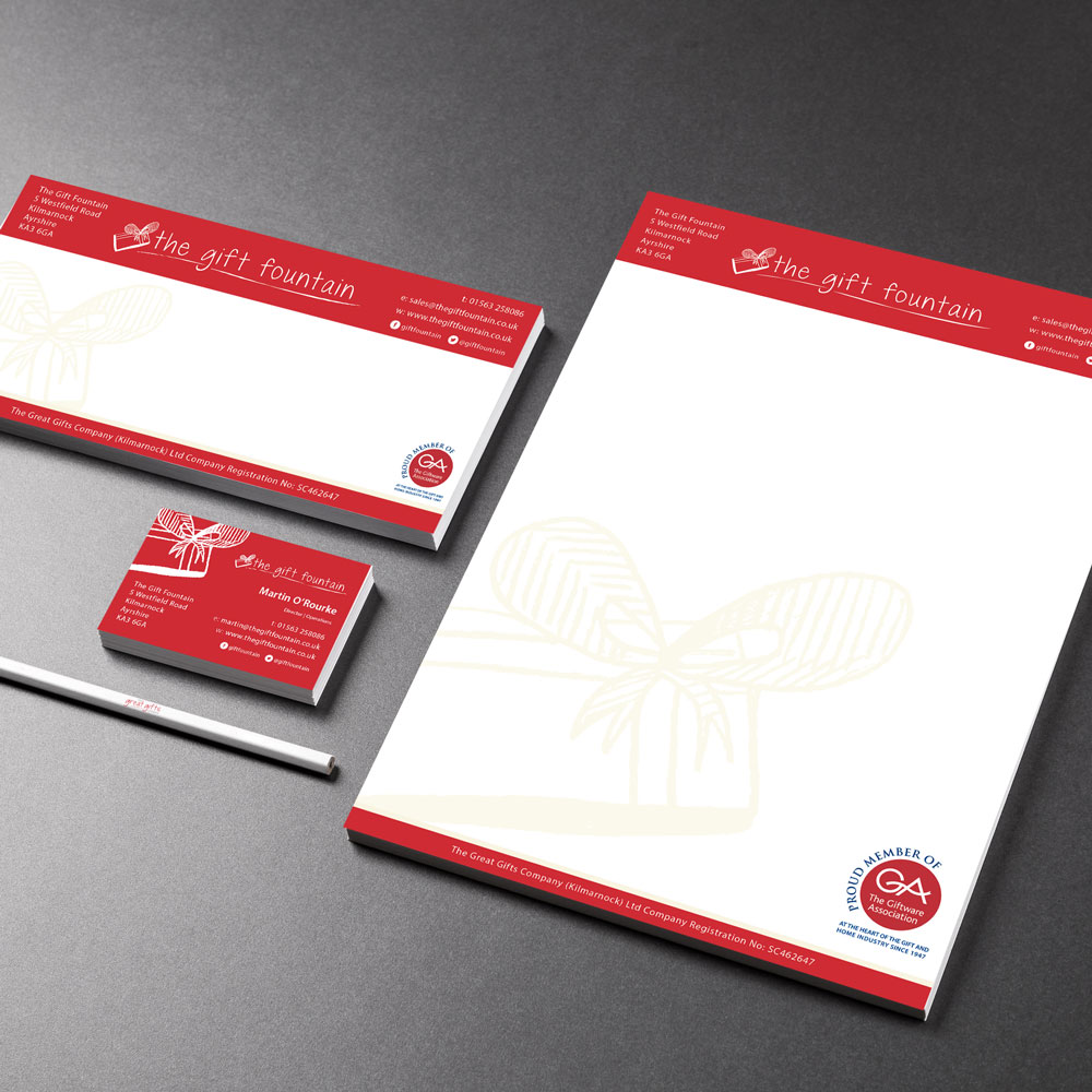 Stationery Design Kilmarnock